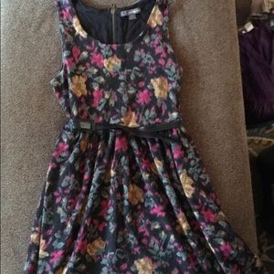Floral fall dress from Forever 21